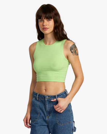 Shiver - Cropped Vest Top for Women  AVJSW00200