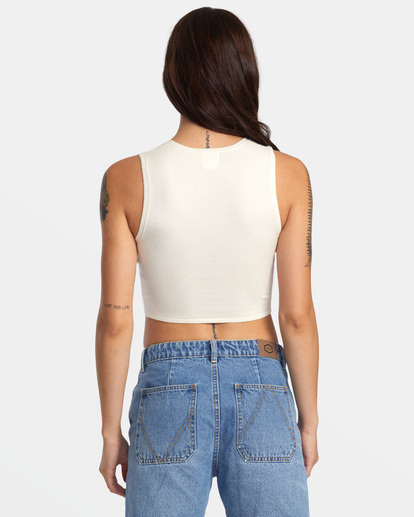 Shiver - Cropped Vest Top for Women  AVJSW00200