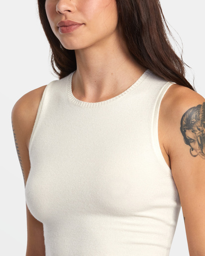 Shiver - Cropped Vest Top for Women  AVJSW00200