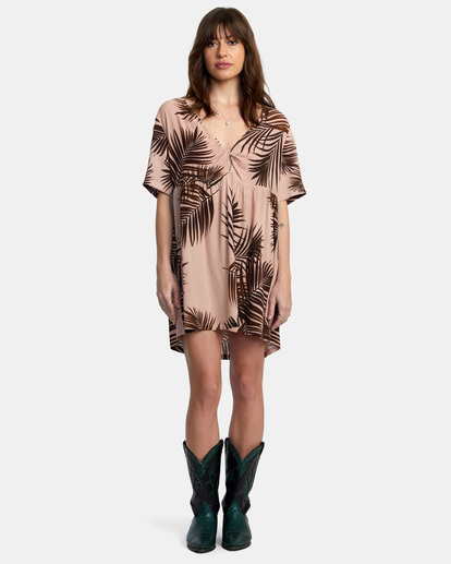 rvca, Dante - Mini Dress for Women, NUDE (nud) Dante - Mini Dress for Women  AVJWD00256