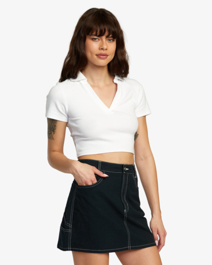 rvca, Spring Shift - Mini Skirt for Women, BLACK (blk) Spring Shift - Mini Skirt for Women  AVJWK00121