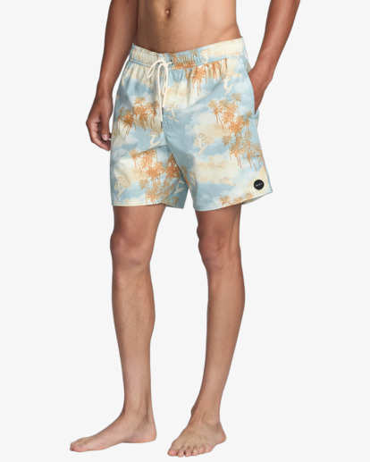 rvca, Perry - Swim Shorts for Men, SKY BLUE (sky) Perry - Swim Shorts for Men  AVYBS00267