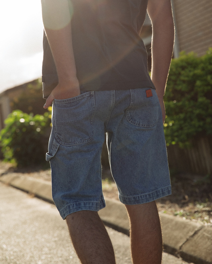 Chainmail - Denim Shorts for Men  AVYDS00100