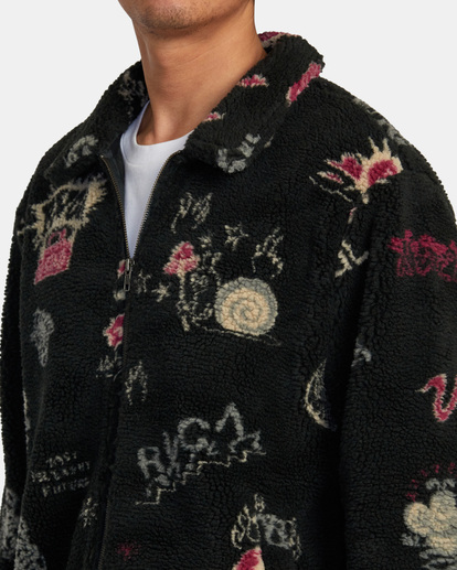 Groove - Zip-Up Sherpa Fleece for Men  AVYFT00280