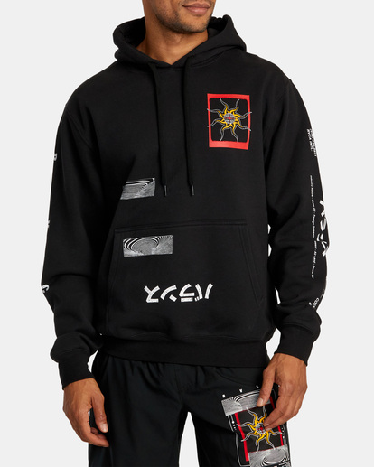 Black Sun - Pullover Hoodie for Men  AVYFT00365