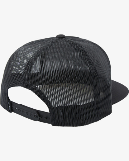 rvca, Platform - Trucker Cap for Men, BLACK (blk) Platform - Trucker Cap for Men  AVYHA00600