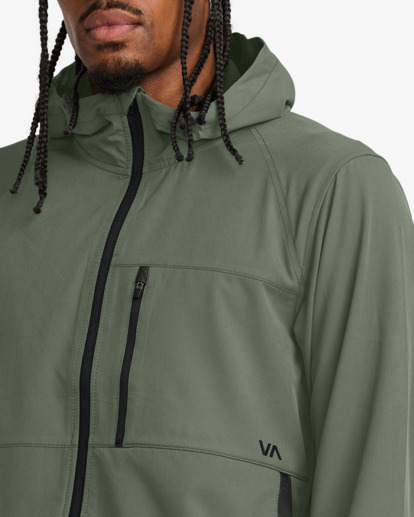 Yogger Ii - Zip Up Hooded Jacket for Men  AVYJK00123