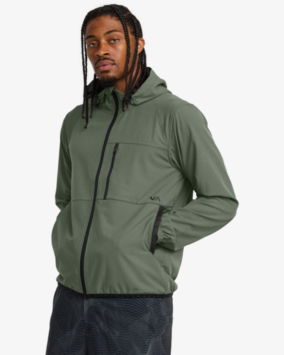 Yogger Ii - Zip Up Hooded Jacket for Men  AVYJK00123