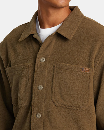 Yukon Hi Pile - Fleece Overshirt for Men  AVYJK00192