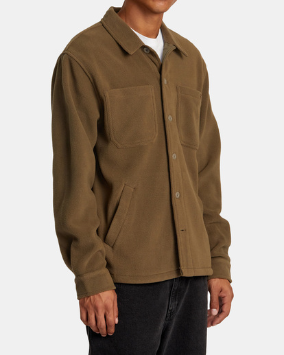 Yukon Hi Pile - Fleece Overshirt for Men  AVYJK00192