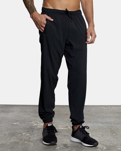 Yogger Ii - Elasticated Waist Trousers for Men  AVYNP00109