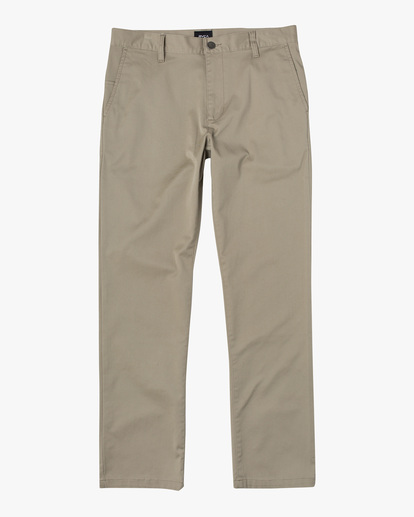 The Weekend Stretch - Straight Fit Trousers for Men  AVYNP00224