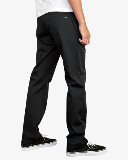 The Weekend Stretch - Straight Fit Trousers for Men  AVYNP00224