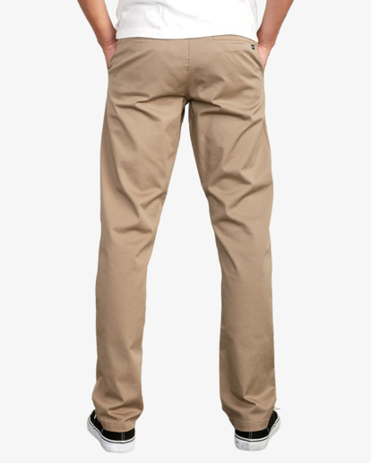 The Weekend Stretch - Straight Fit Trousers for Men  AVYNP00224