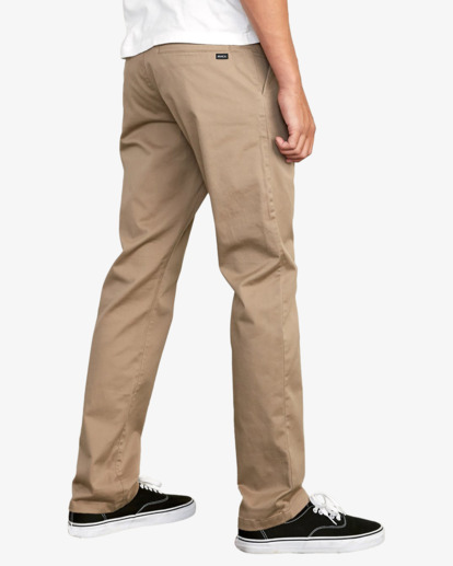 The Weekend Stretch - Straight Fit Trousers for Men  AVYNP00224