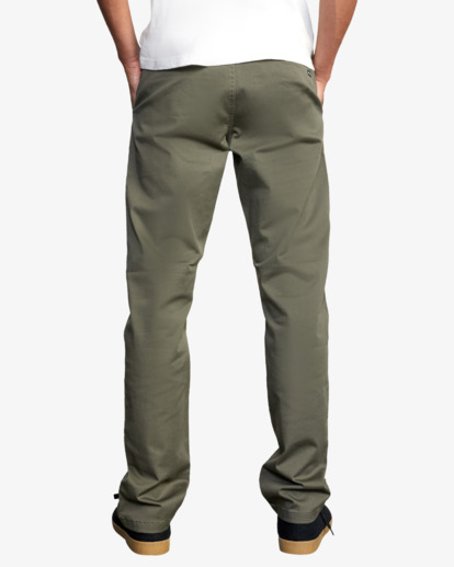 The Weekend Stretch - Straight Fit Trousers for Men  AVYNP00224