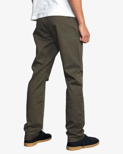 The Weekend Stretch - Straight Fit Trousers for Men  AVYNP00224