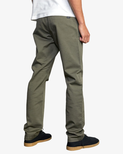 The Weekend Stretch - Straight Fit Trousers for Men  AVYNP00224