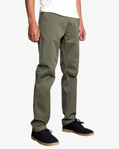 The Weekend Stretch - Straight Fit Trousers for Men  AVYNP00224