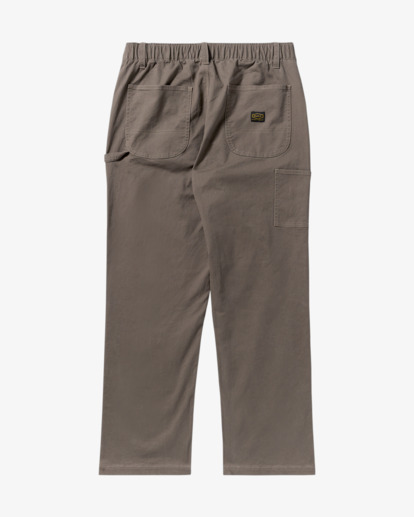 rvca, Americana - Pantalón tipo carpintero para hombre, MUSHROOM (msh) Americana - Carpenter Pants for Men  AVYNP00242