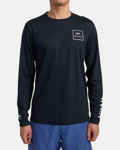 RVCA - Long Sleeve Rash Vest for Men  AVYWR00117