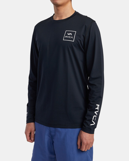 RVCA - Long Sleeve Rash Vest for Men  AVYWR00117