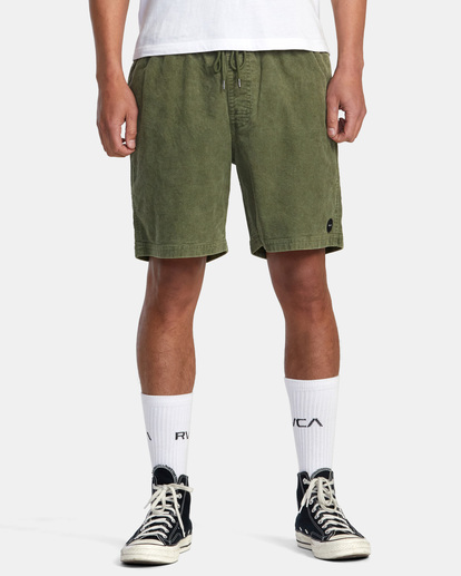 Escape Elastic - Corduroy Shorts for Men  AVYWS00160