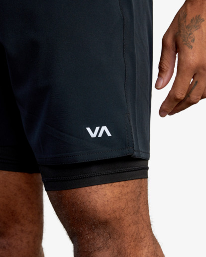 VA Sport Yogger 17" - 2-in-1 Training Shorts for Men  AVYWS00229