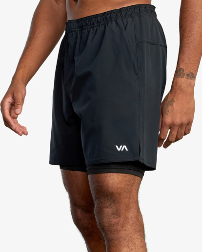 VA Sport Yogger 17" - 2-in-1 Training Shorts for Men  AVYWS00229