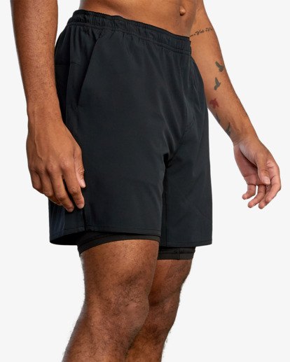 VA Sport Yogger 17" - 2-in-1 Training Shorts for Men  AVYWS00229