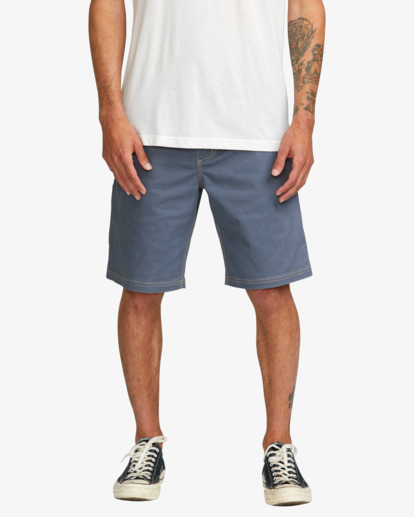 Americana 17" - Carpenter Walk Shorts for Men  AVYWS00242