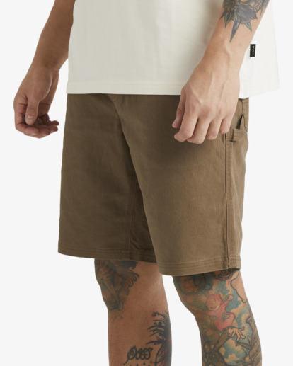 Americana 17" - Carpenter Walk Shorts for Men  AVYWS00242