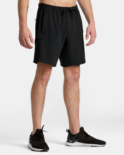 X Over - Elasticated Waist Walk Shorts for Men  AVYWS00331