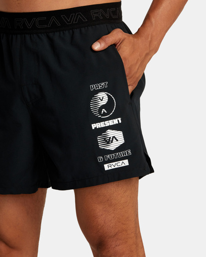 Yogger 15" - Elastic Waist Walkshorts for Men  AVYWS00353