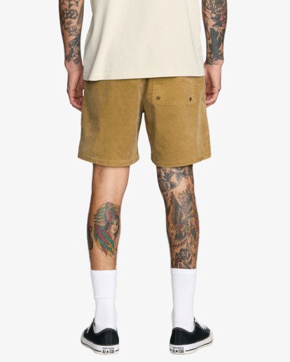 Escape - Elastic Waist Walkshorts for Men  AVYWS00366