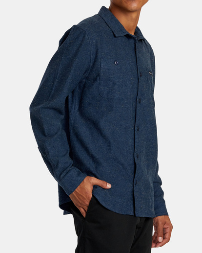 Harvest Neps Flannel - Long Sleeve Shirt for Men  AVYWT00350