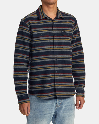 RVCA Blanket - Long Sleeve Shirt for Men  AVYWT00366
