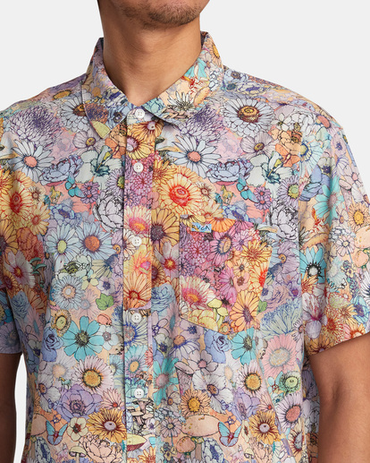 Sage Vaughn x RVCA - Short Sleeve Shirt for Men  AVYWT00487