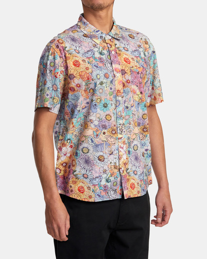 Sage Vaughn x RVCA - Short Sleeve Shirt for Men  AVYWT00487