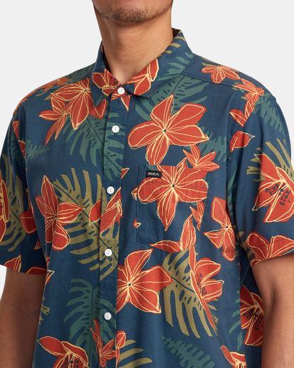 Wild Hibiscus - Short Sleeve Shirt for Men  AVYWT00491