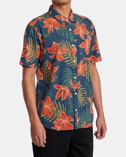 Wild Hibiscus - Short Sleeve Shirt for Men  AVYWT00491