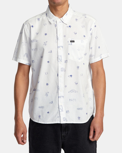 College Ruled - Short Sleeve Shirt for Men  AVYWT00504