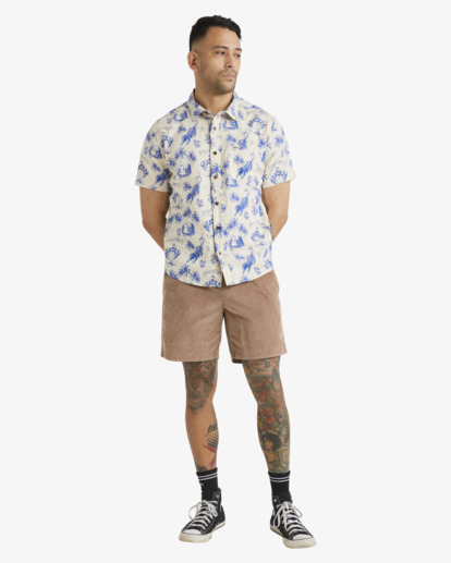 Chefs Kiss - Short Sleeves Shirt for Men  AVYWT00538