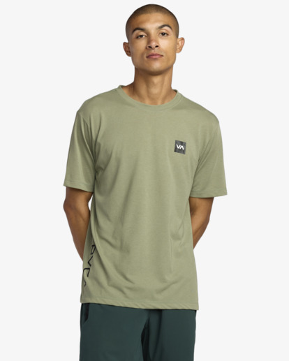 rvca, RVCA 2X - Short Sleeve T-Shirt for Men, RANGER GREEN (rgr) RVCA 2X - Short Sleeve T-Shirt for Men  AVYZT01368