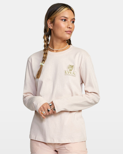 RVCA Relaxed - Long Sleeve T-Shirt for Women  C3LSRARVP2