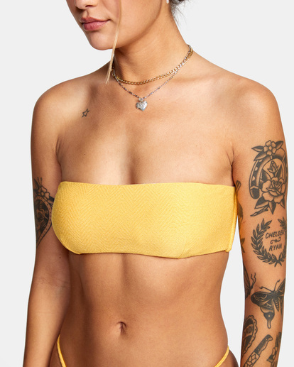 Brightside - Bandeau Bikini Top for Women  C3STRNRVP2