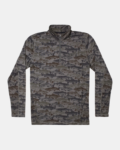 Ben Horton Vent - Long Sleeve Half-Zip Top for Men  C4KTMCRVP2