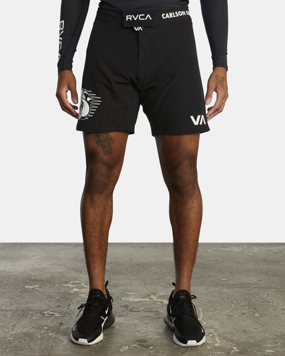 Carlson Gracie Fight Shorts for Men RVCA