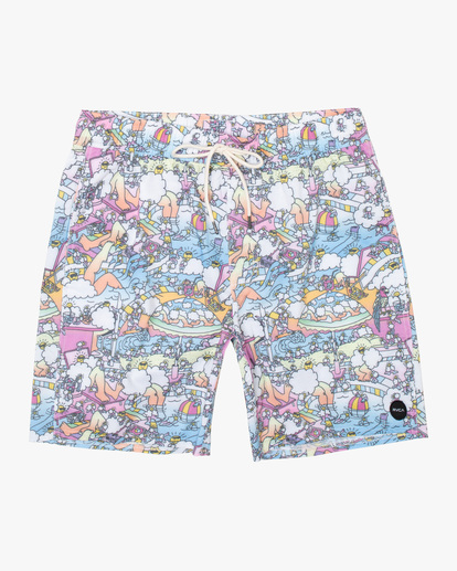 Barnes Elastic Swim Shorts 17”  D1VORARVS2