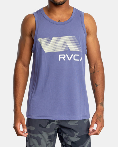 VA RVCA Blur Performance Tank Top  D4SGMBRVS2